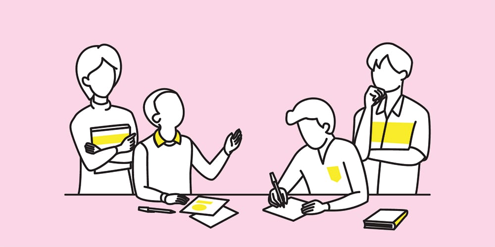 The Penscribe team at work